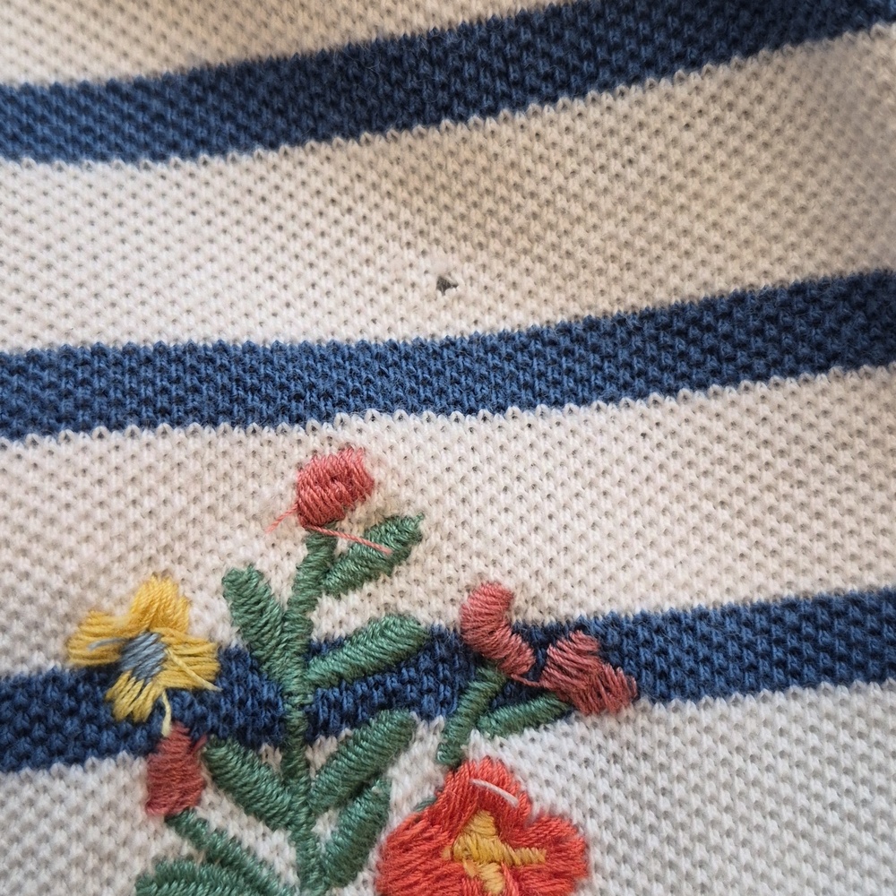 Polo Ralph Lauren (Small Flaw) Embroidered Romper - Picture 10 of 10